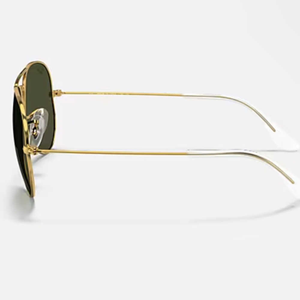 Ray-Ban Gold Aviator Sunglasses classic.Size L. New , no box - Picture 8 of 12